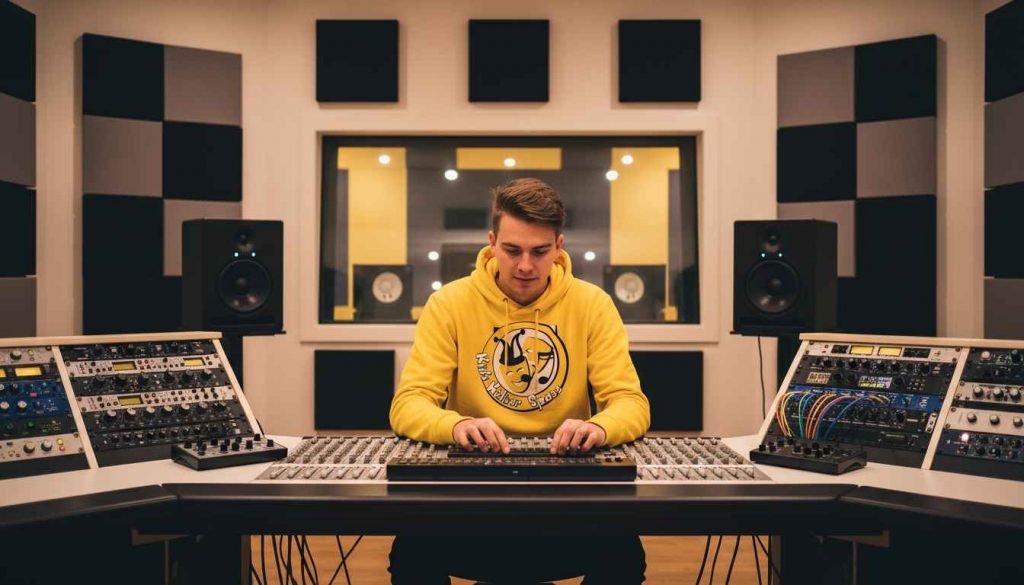 Professionelle Musikproduktion im Tonstudio