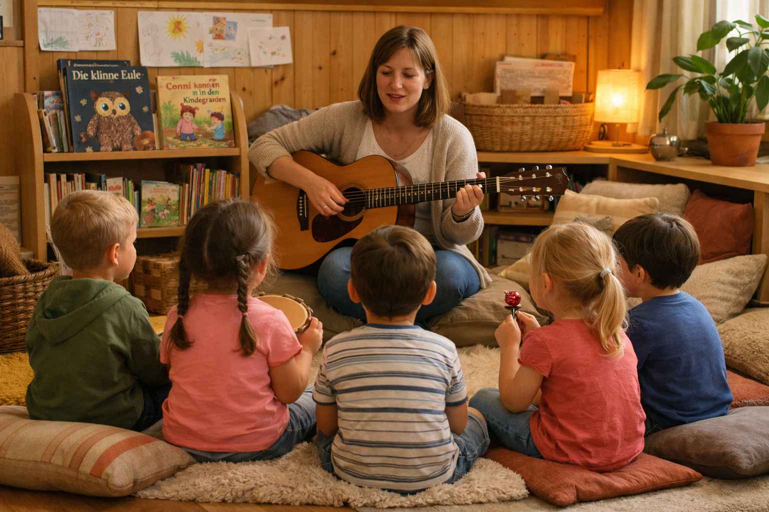 Arbeit an einem individuellen Kinderlied