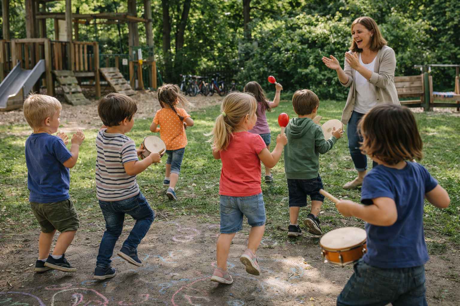 Individuelles Kinderlied im Entstehungsprozess