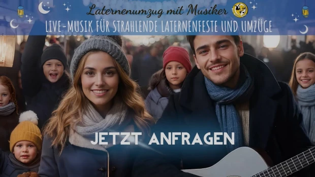 Laternenumzug mit Musiker Video Vorschau